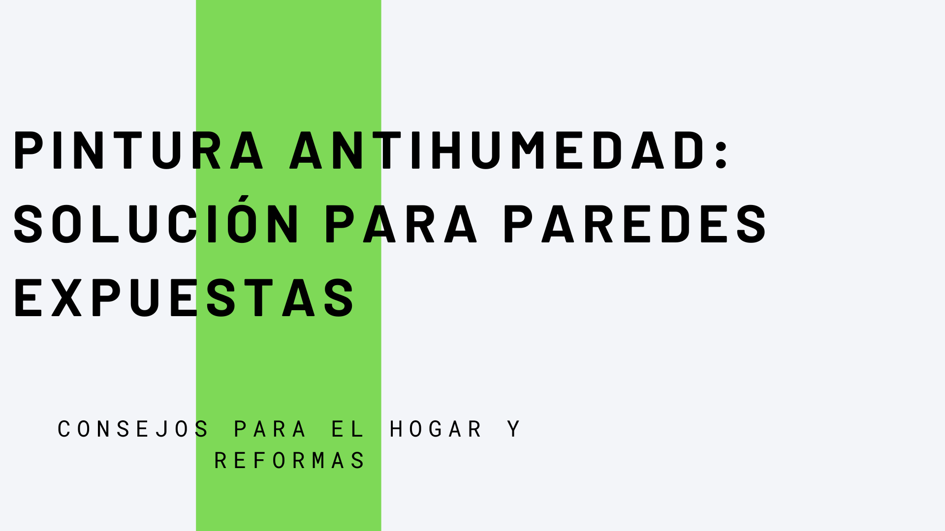 Pintura Antihumedad: Solución para Paredes Expuestas