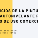 pintura epoxi autonivelante para suelos de uso comercial